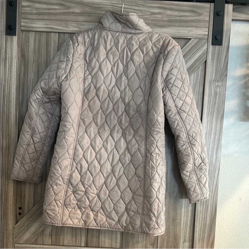 Women's Quilted Jacket - Taupe Size M - Picture 3 of 8